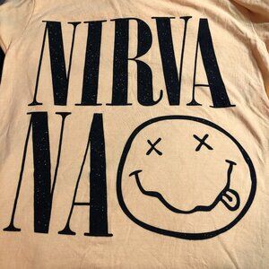 Officially Licensed Nirvana Graphic T-Shirt Unisex Size Small